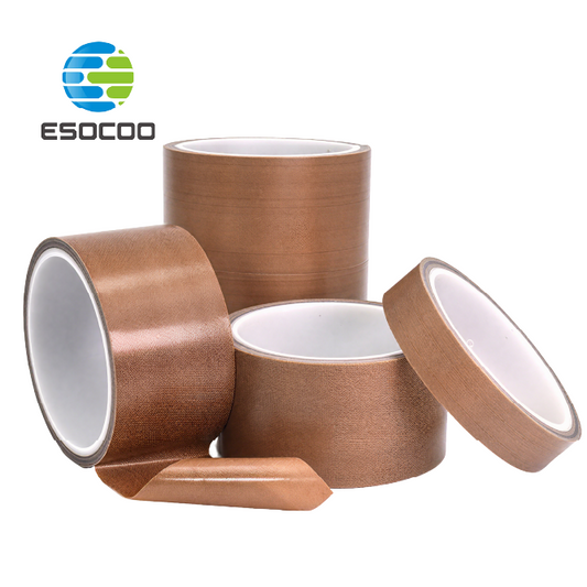 0.18mm Thick PTFE Coated Fiberglass Adhesive Tefloning Tape