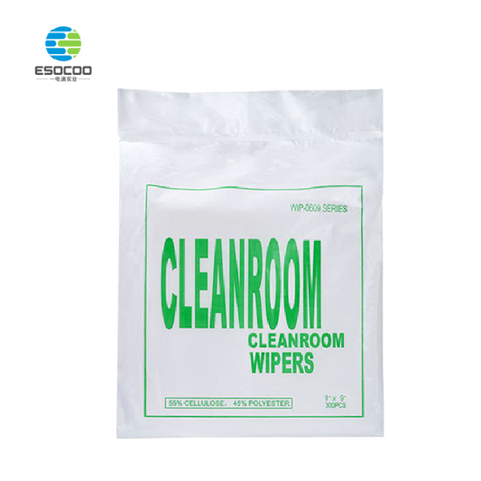 60gsm Nonwoven Cleanroom Wipes-High Absorbent, Low Particle,Durable (0604 / 0606 / 0609 / 0612)
