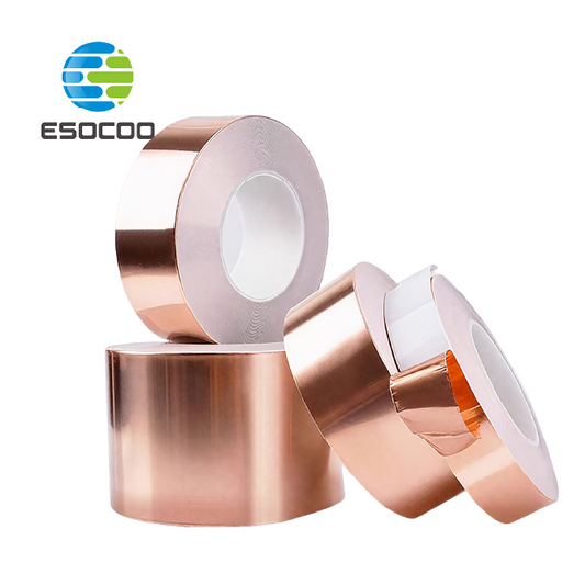 Die Cutting 3mm 5mm Width Self Adhesive Pure Copper Foil Tape For Stained Glass