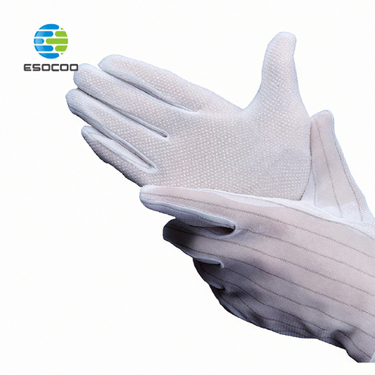 Anti-static dispensing gloves
