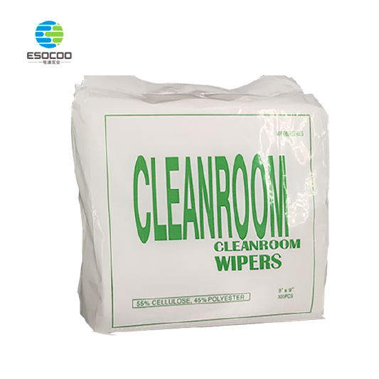 9''x9'' Multi-Purpose 56gsm Nonwoven Cleanroom Wiping Papers  Low Linting wipers