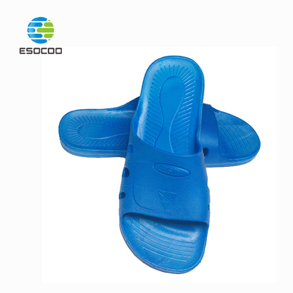 Six Holes SPU Blue ESD Slipper