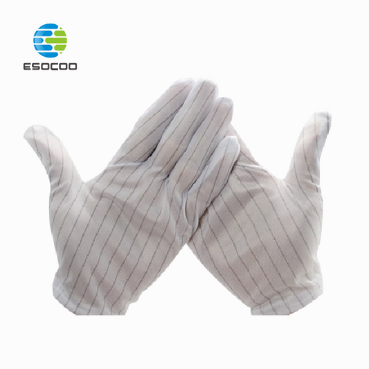 Striped Anti-static gloves