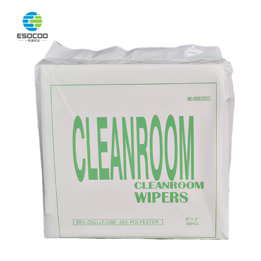 Industrial Cleanroom Wiping Paper – Oil & Water Absorbent, Dust-Free Disposable Lab Wipes