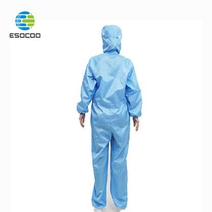 Cleanroom Coverall Reusable Dust Free Anti static Jumpsuit