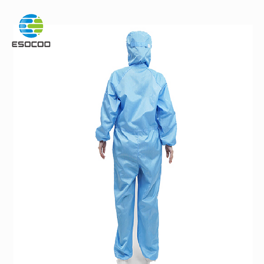 Cleanroom Coverall Reusable Dust Free Anti static Jumpsuit
