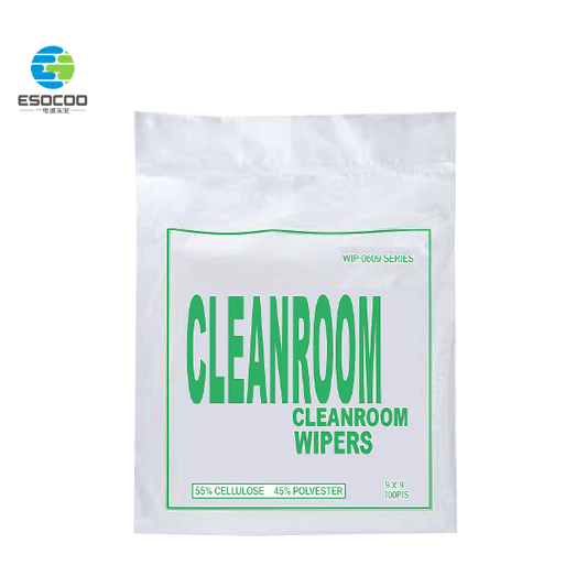 68gsm Nonwoven Cleanroom Wipes -Heavy-Duty, Tear Resistant, 55/45 Blend for Industrial & Lab Use (0604 / 0606 / 0609 / 0612)
