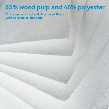 9''x9'' Multi-Purpose 56gsm Nonwoven Cleanroom Wiping Papers  Low Linting wipers