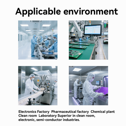 Six Holes SPU Blue ESD Slipper