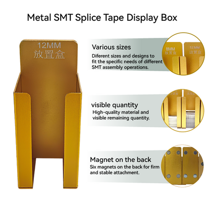 ESOCOO Magnetic SMT Splice Tape Storage Box – Wall-Mount, Space-Saving