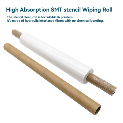 SMT Stencil Cleaning Wipe Paper Roll for YAMAHA Printer