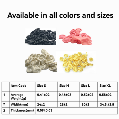 Anti-static finger cots