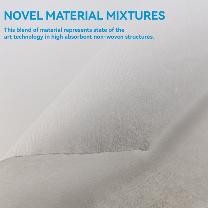 56gsm Nonwoven Cleanroom Wipes-Cellulose Polyester Blend, Low Lint & High Absorbent (0604 / 0606 / 0609 / 0612)