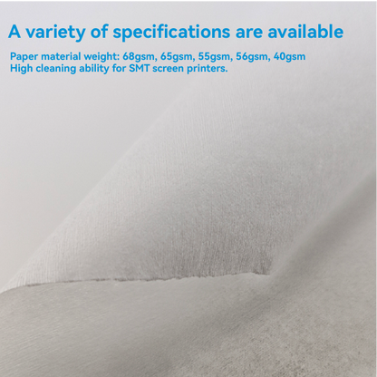 9''x9'' Multi-Purpose 56gsm Nonwoven Cleanroom Wiping Papers  Low Linting wipers