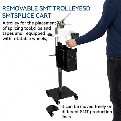 ESOCOO TL80 Removable SMT Trolley ESD SMT Splice Cart