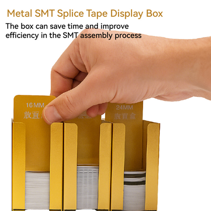 ESOCOO Magnetic SMT Splice Tape Storage Box – Wall-Mount, Space-Saving