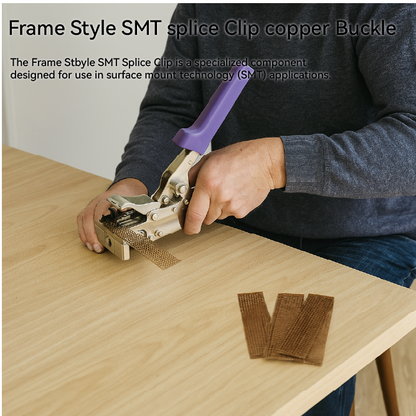 Esocoo S6062 Frameless Style SMT Splice Copper Clip Buckle