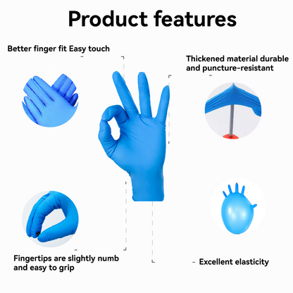 Powder free Nitrile gloves