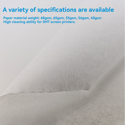 Industrial Cleanroom Wiping Paper – Oil & Water Absorbent, Dust-Free Disposable Lab Wipes