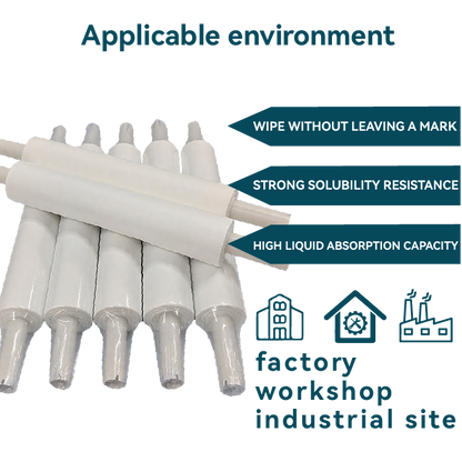 SMT Understencil Wiping Roll-Low Lint, High Absorbency Cleaning Roll for PCB Stencil Printers