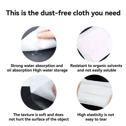 M-3 Industrial Cleanroom Non Woven Lint Free Wipes 35gsm 25X25CM Cleanroom Clean Wiper Paper Wipes