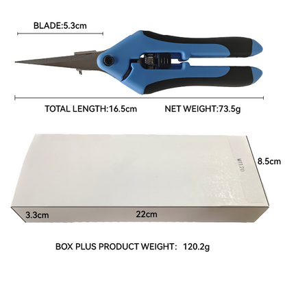 ESOCOO TL21 Blue Handle SMT Splice Tool Scissor with Positioning Function