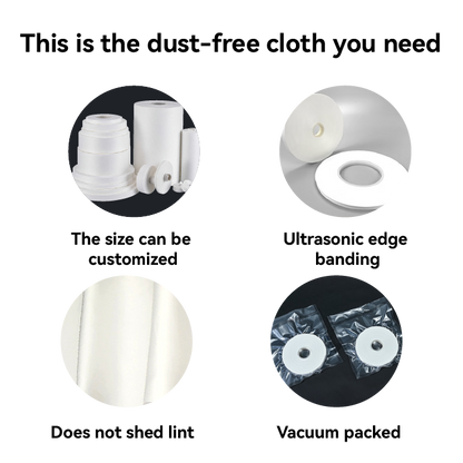 High Absorption Industrial Wiping Roll | Non-Woven Dust-Free Cloth for Oil & Water
