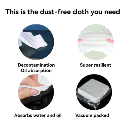 56gsm Nonwoven Cleanroom Wipes-Cellulose Polyester Blend, Low Lint & High Absorbent (0604 / 0606 / 0609 / 0612)