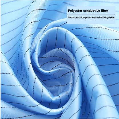 Cleanroom Coverall Reusable Dust Free Anti static Jumpsuit