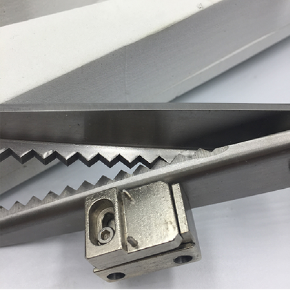 ESOCOO TL60 Black Sawtooth Metal SMT Splice Scissors with Positioning Function